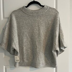 NWT Anthropologie The Goldie Crew-Neck Cashmere Sweater